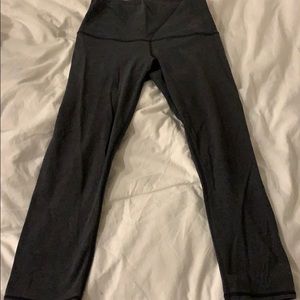 Lululemon wunder under 3/4 tights